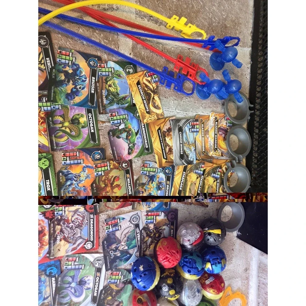 Bakugan Battle Brawlers Lot HUGE COLLECTION Cards Figures Special Attack